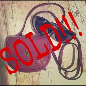 Mini Coach Crossbody Purse